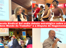 Escola Sul sedia debate da CUT sobre precarização e novos rumos da formação