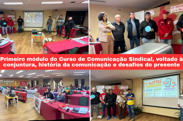 Escola Sul inicia Curso de Comunicação Sindical com foco em mídia e conjuntura atual