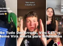 "Se Tudo Der Errado, Viro CLT": Meme Vira Alerta para Sindicatos