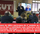 Erick Felinto debate extrema direita na Formação de Dirigentes da Região Sul