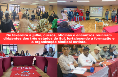 Escola Sul amplia a formação sindical e projeta novas atividades para 2026 na região