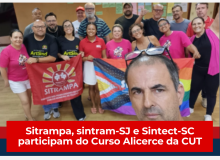 CUT-SC realiza Módulo 1 do Curso Alicerce na Escola Sul em Florianópolis