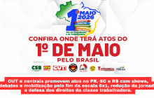 Dia do trabalhador(a) mobiliza o Sul com atos, cultura e luta pelo fim da escala 6x1